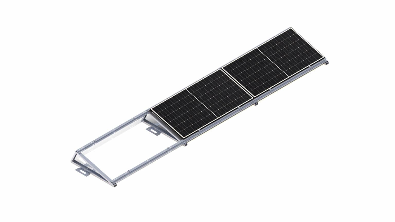 Flat roof structures - Konstrukcje fotowoltaiczne RBT Solar